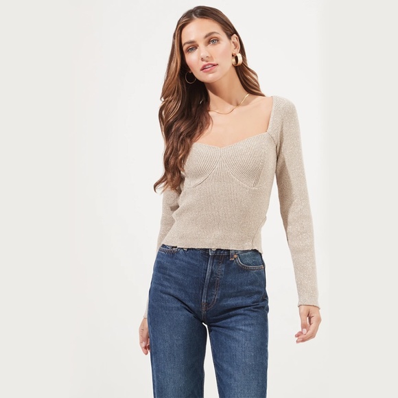 ASTR  Fletcher Ribbed Knit Sweater - Picture 2 of 5